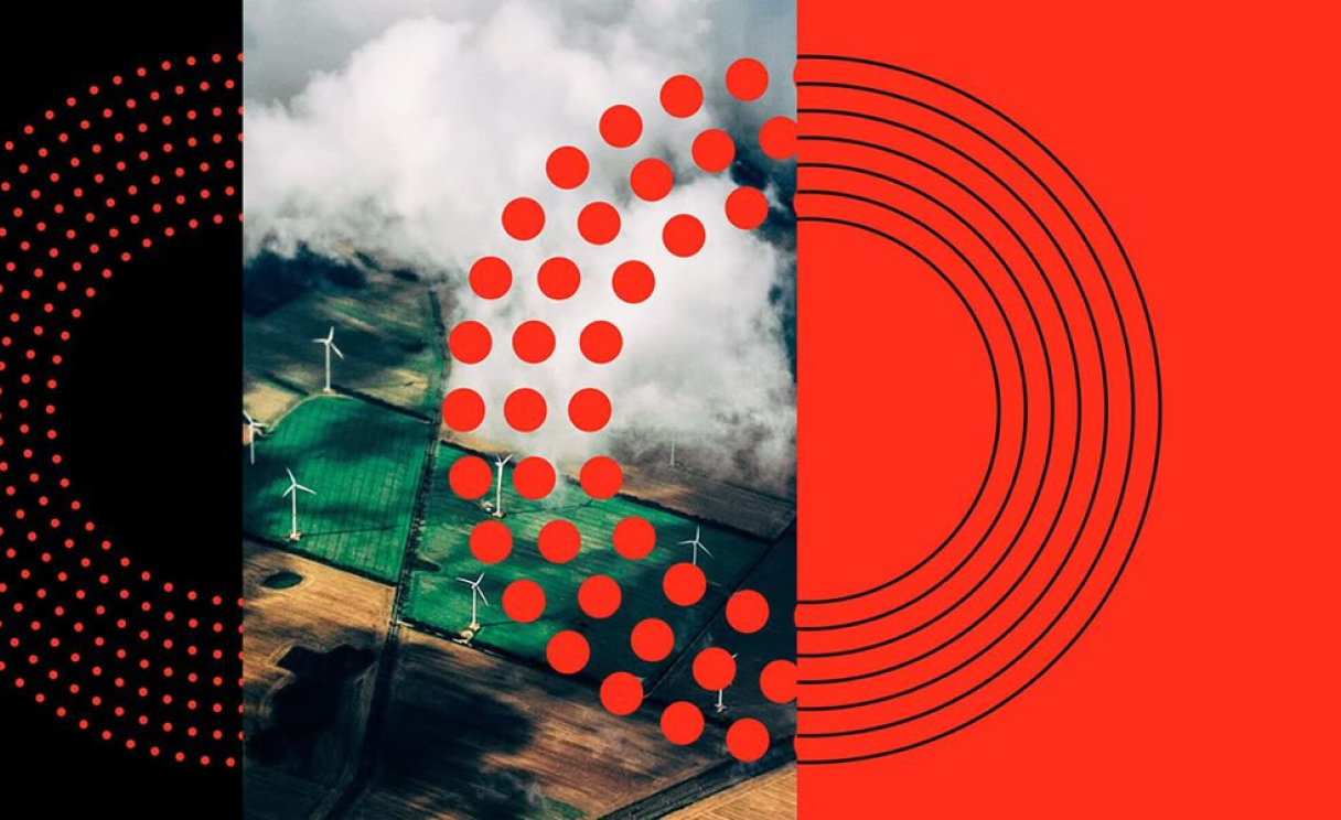 Concentric fields over land
