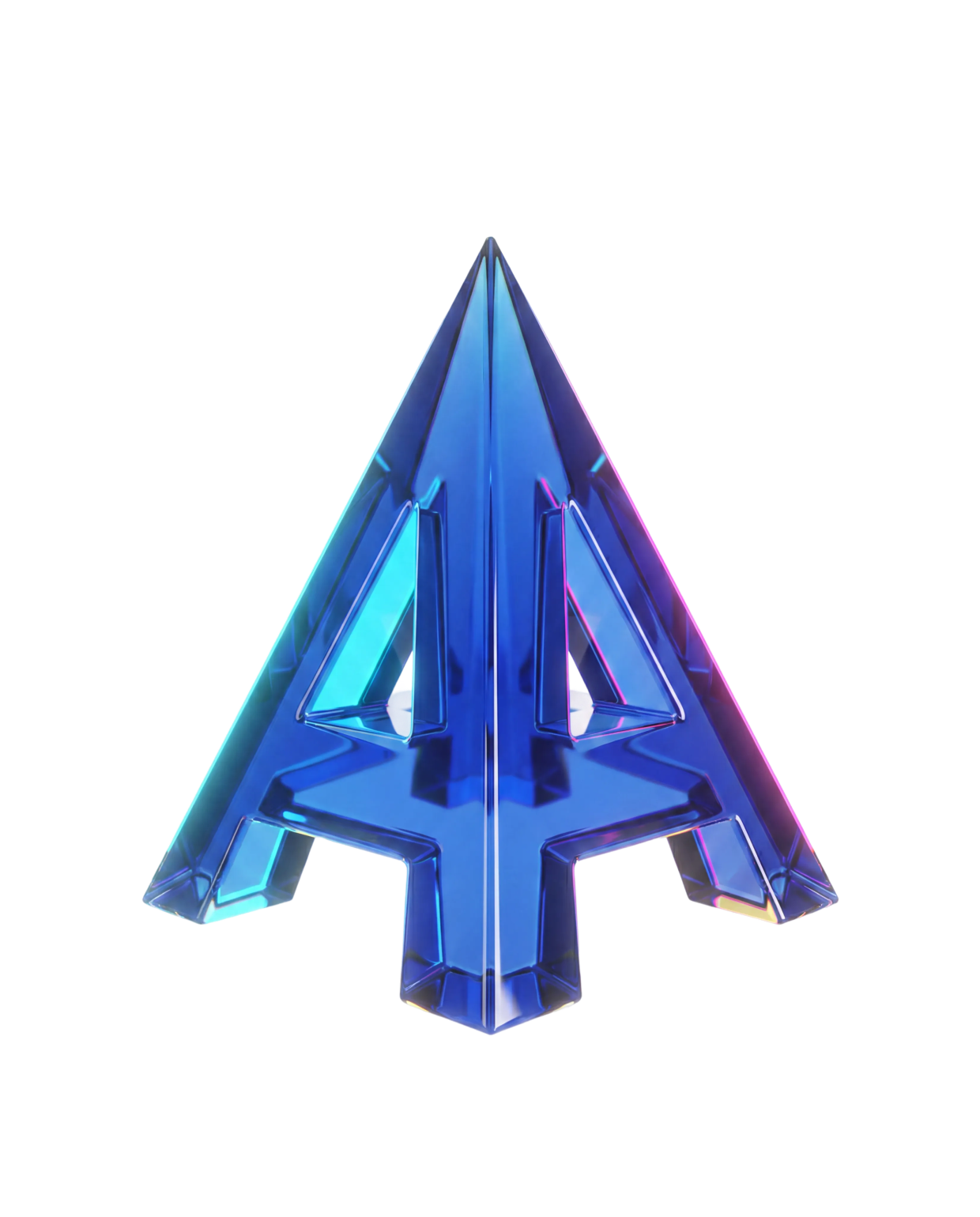 Concept 02 reference — faceted glass A