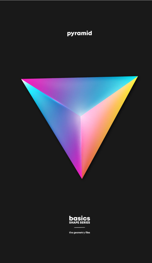 Pyramid — gradient prism