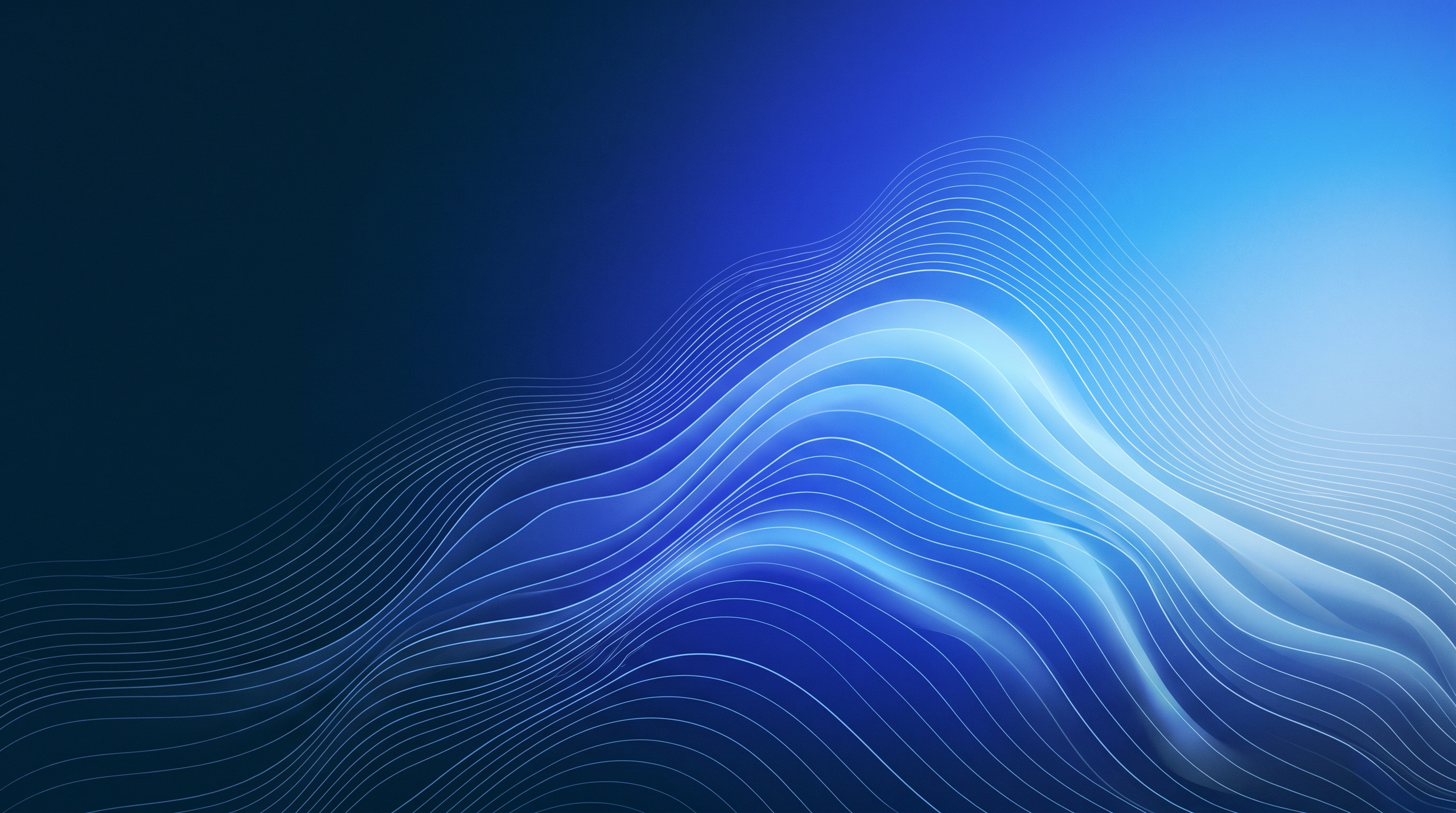 Abstract topographic contour wave